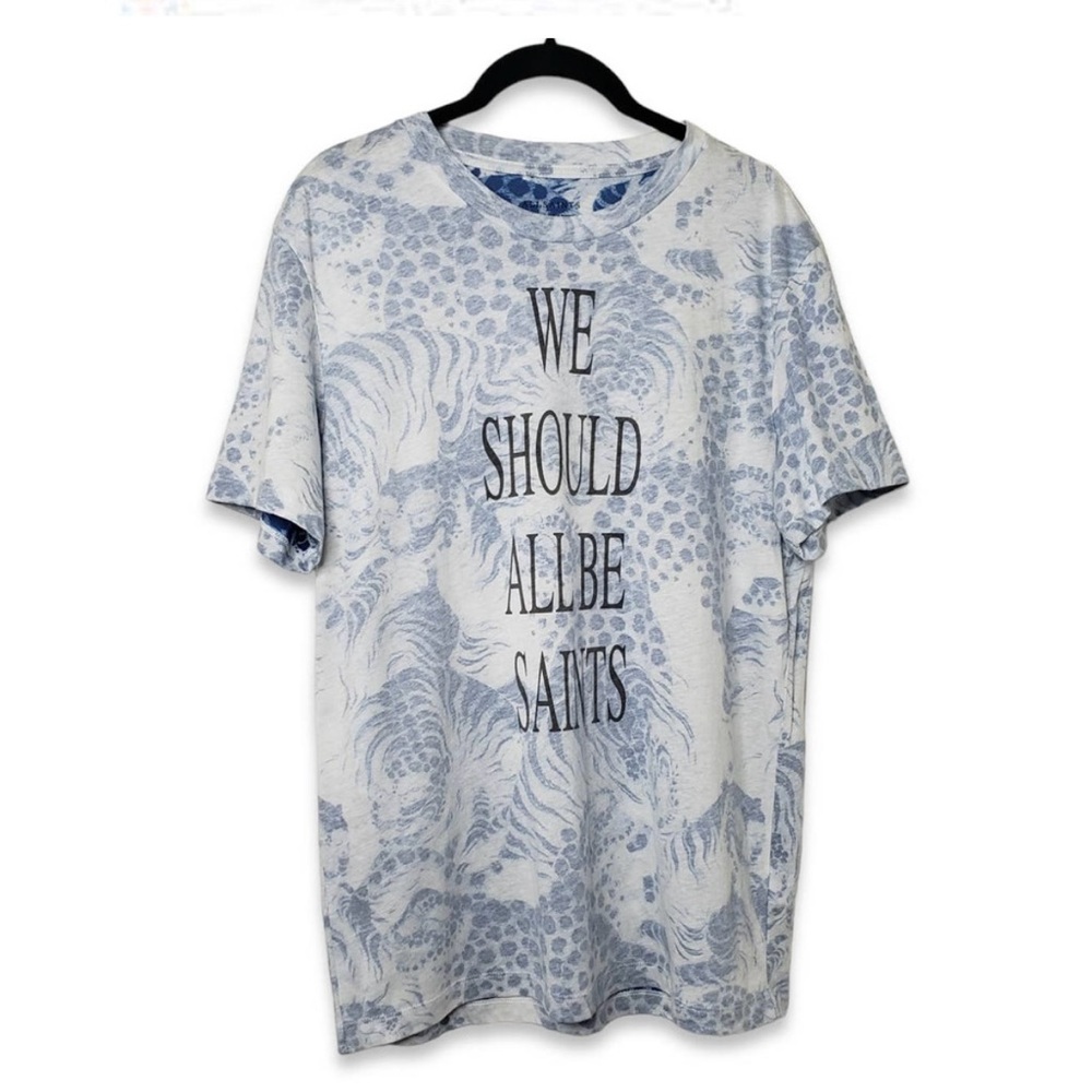 NWT AllSaints reverse boyfriend tee. Size Small - Picture 2 of 7